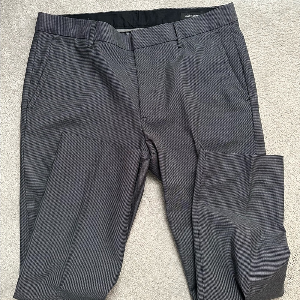 Men’s Bonobos Tuesday Charcoal Tailored Trousers